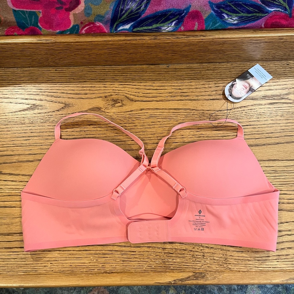 Vibrant Coral Women's Bra - Picture 4 of 5